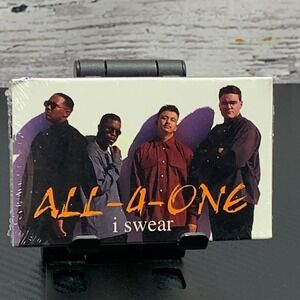 All-4-One - I Swear [1994 Cassette Tape Single]‎ 90s R&B Soul New Sealed Vintage